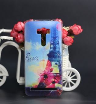 Накладка для Asus Zenfone Selfie ZD551KL "Paris monamour" (пластик)-0
